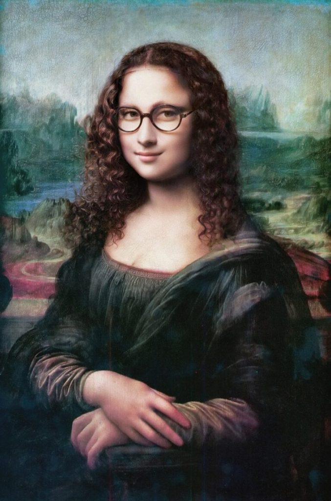 Mona Lisa fake painting