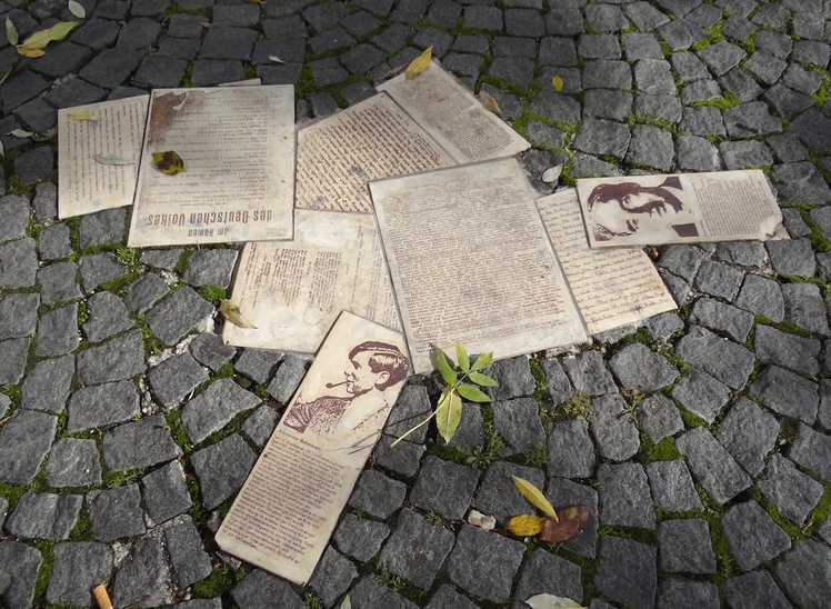 Leaflets produced by the White Rose resistance